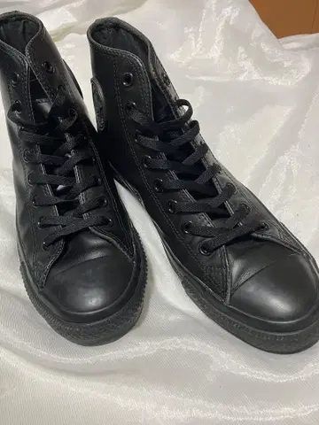 [생산 종료] [단종] CONVERSE 가죽 스니커즈