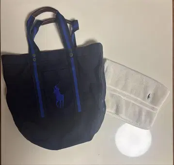 폴로 토트백 빈티지 가공 덤 포함