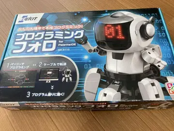 미사용품! elekit 프로그래밍 포로 로봇