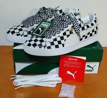 X-girl 푸마 콜라보 CHECKERED SUEDE 스니커즈