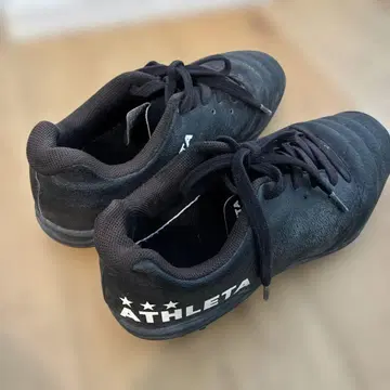 ATHLETA 축구화 블랙 트레이닝화 23.5cm
