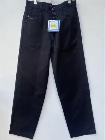 90s MARITHE FRANCOIS GIRBAUD 블랙 와이드 데님