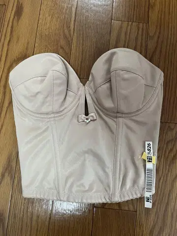 브라이덜 이너 스트랩리스 베이지 코르셋