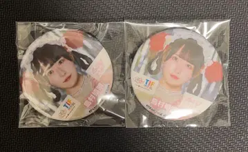 TIF 2024 큐루린테 미테테 시마무라 우에타 캔뱃지 2개 세트