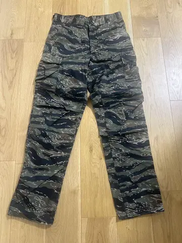 카모플라쥬 카고 팬츠 복수 포켓