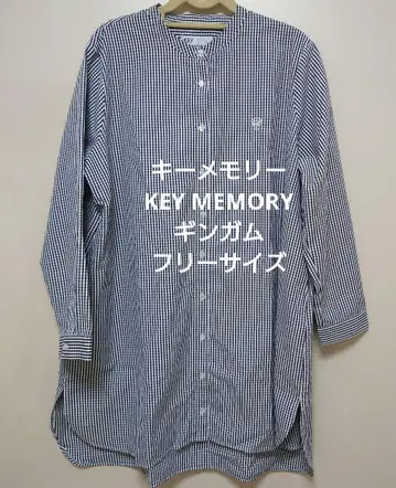 키 메모리 KEY MEMORY 깅엄 튜닉 프리 사이즈