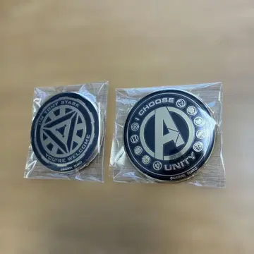 Marvel 아이언맨/어벤져스 핀 배지 세트