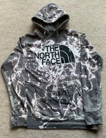 The north face 타이다이 로고 풀오버 후드티 L 속기모