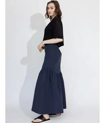 ALEXIA STAM 플레어 롱 스커트/플레어 롱 스커트