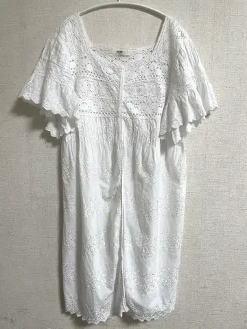 저널 스탠다드 LUXEJOURNALSTANDARD 면 레이스 원피스