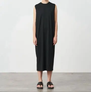 ATON 슬리브리스 롱 원피스 새상품급