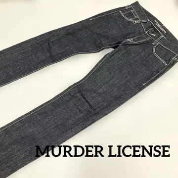 MUDER LICENSE 데님 Black by VANQUISH #1515