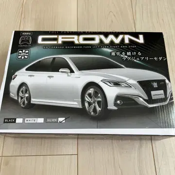 CROWN 풀 기능 무선 조종 자동차 실버