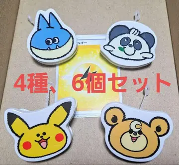 포켓몬 swimmer 행거 클립 4종 6개 세트