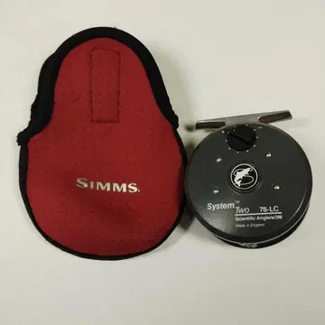 SIMMS System Two 78-LC 플라이 릴, 릴 케이스 포함