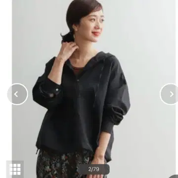 택 포함 새상품 어반 리서치 도어스 코튼 라미 후드티