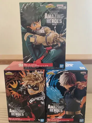 히로아카 피규어 THE AMAZING HEROES 미도리야 바쿠가오 토도