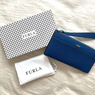 FURLA 훌라 장지갑 블루
