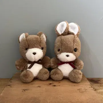 산 애로우 작은 소넷 곰 토끼 2개 세트