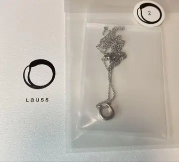 Lauss 실버 반지 목걸이