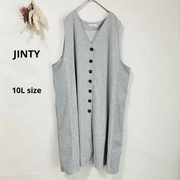 JINTY 잔스카 원피스 그레이 10L 빅 사이즈