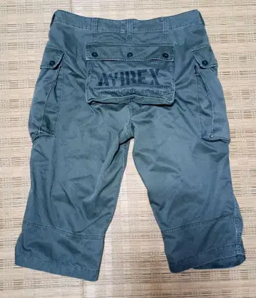 아비렉스 하프 팬츠 2XL 7부 기장 카고 팬츠 숏 팬츠