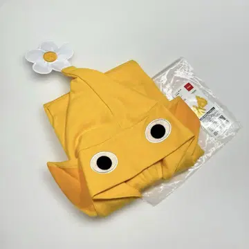 노랑 피크민 후드티 100