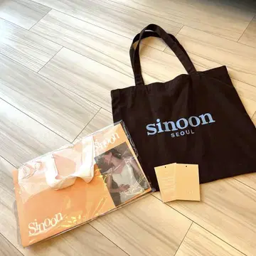 sinoon 에코백 브라운
