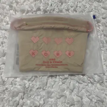 Ball & Chain 고베 한정판 베이지 파우치