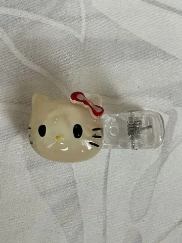 레어 헬로키티 헤어 클립 HELLO KITTY 산리오
