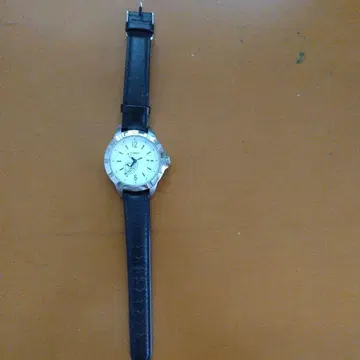 TIMEX 쿼츠 손목시계 화이트 다이얼