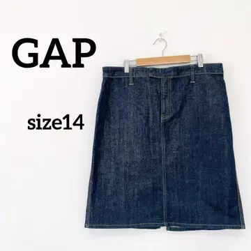 GAP [size14] 데님 청바지 미니 스커트 타이트 스커트