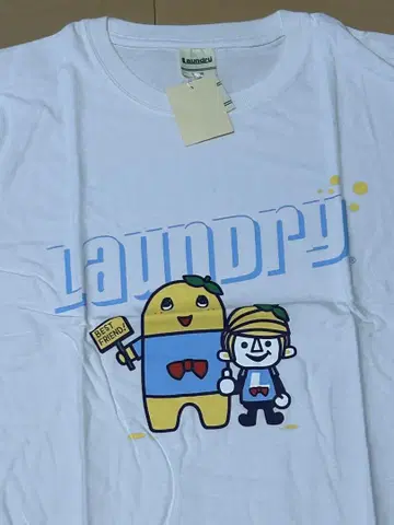 세탁소 Laundry Funassyi BOY 콜라보 티셔츠