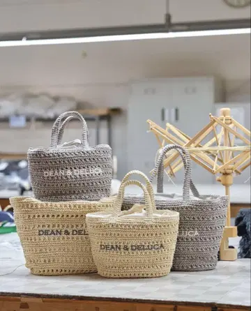 DEAN & DELUCA 바스켓백 s 세트