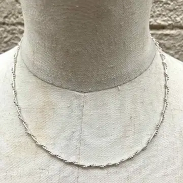 SILVER925 DNA CHAIN NECKLACE / 실버 / 목걸이