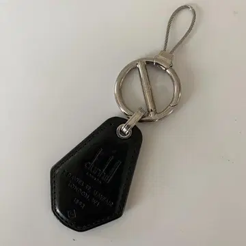 던힐 키링 보스턴 가죽 키 포브 던힐