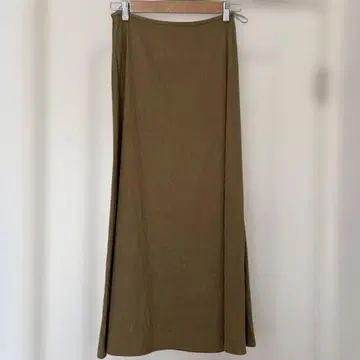 띠어리 럭스 에코 크런치 워시 롱 스커트 038