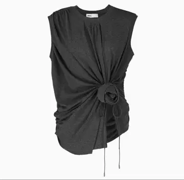 [구하기 어려움] Bibiy TULIP DRAPED TOP 그레이
