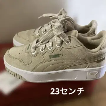 Puma 스웨이드 스니커즈 베이지