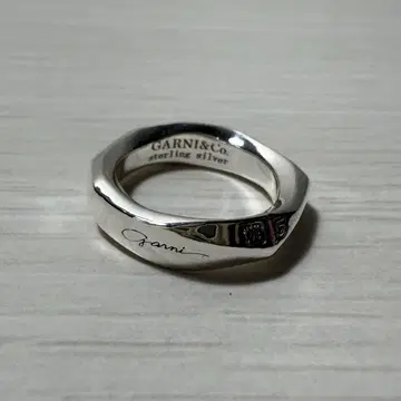 GARNI 가르니 크로커리 반지 실버 925 7호