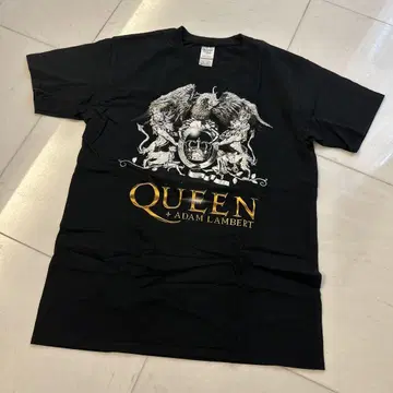 Queen + Adam Lambert 티셔츠 M 블랙