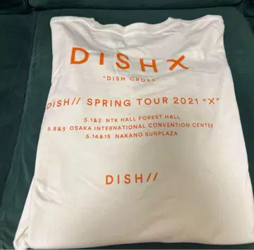 DISH// 2021년 봄 투어 "X" 롱 T