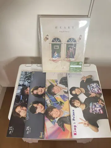 HEART 킹프리 DearTiara판 Blu-ray FC 뉴스레터 세트