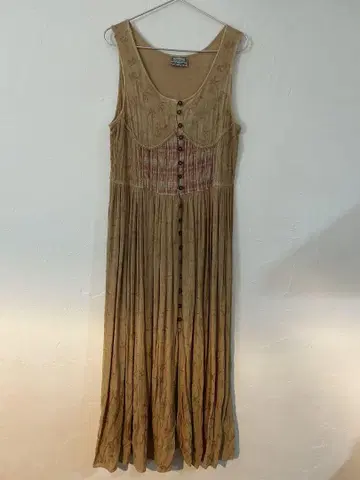 빈티지 인도 레이온 원피스 kiaris toro oz