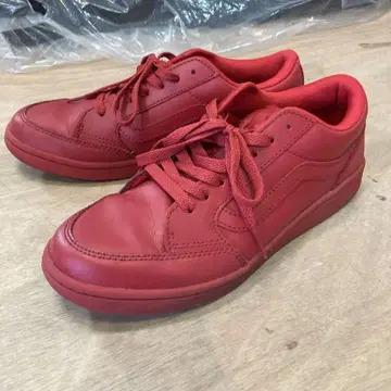 VANS V2940 스니커즈 레드 25.5cm