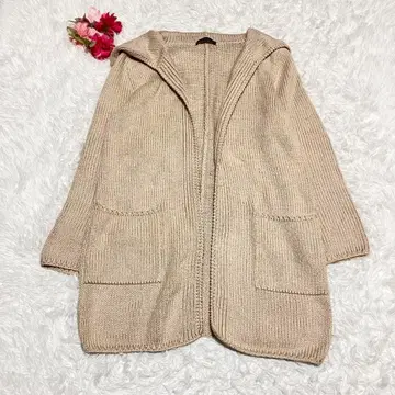 새상품급 폭시 엔젤 헤어 코튼 가디건 세일러 카라 XL