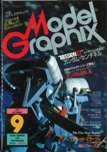 대일본 회화 모델 그래픽스 1987/09 35