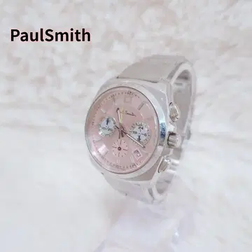 PaulSmith 폴 스미스 크로노그래프 손목시계 여성용 핑크