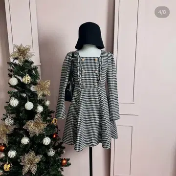 An MILLE 안미르 더블 버튼 미니 OP 원피스