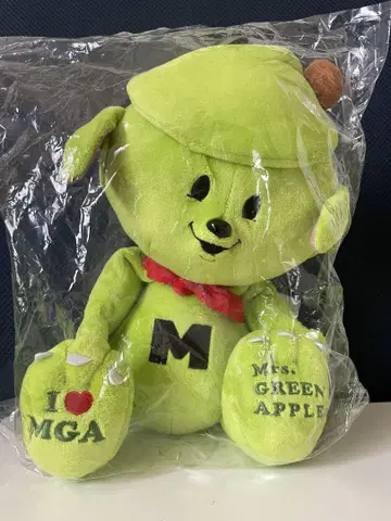 Mrs. GREEN APPLE 메멜 봉제 인형